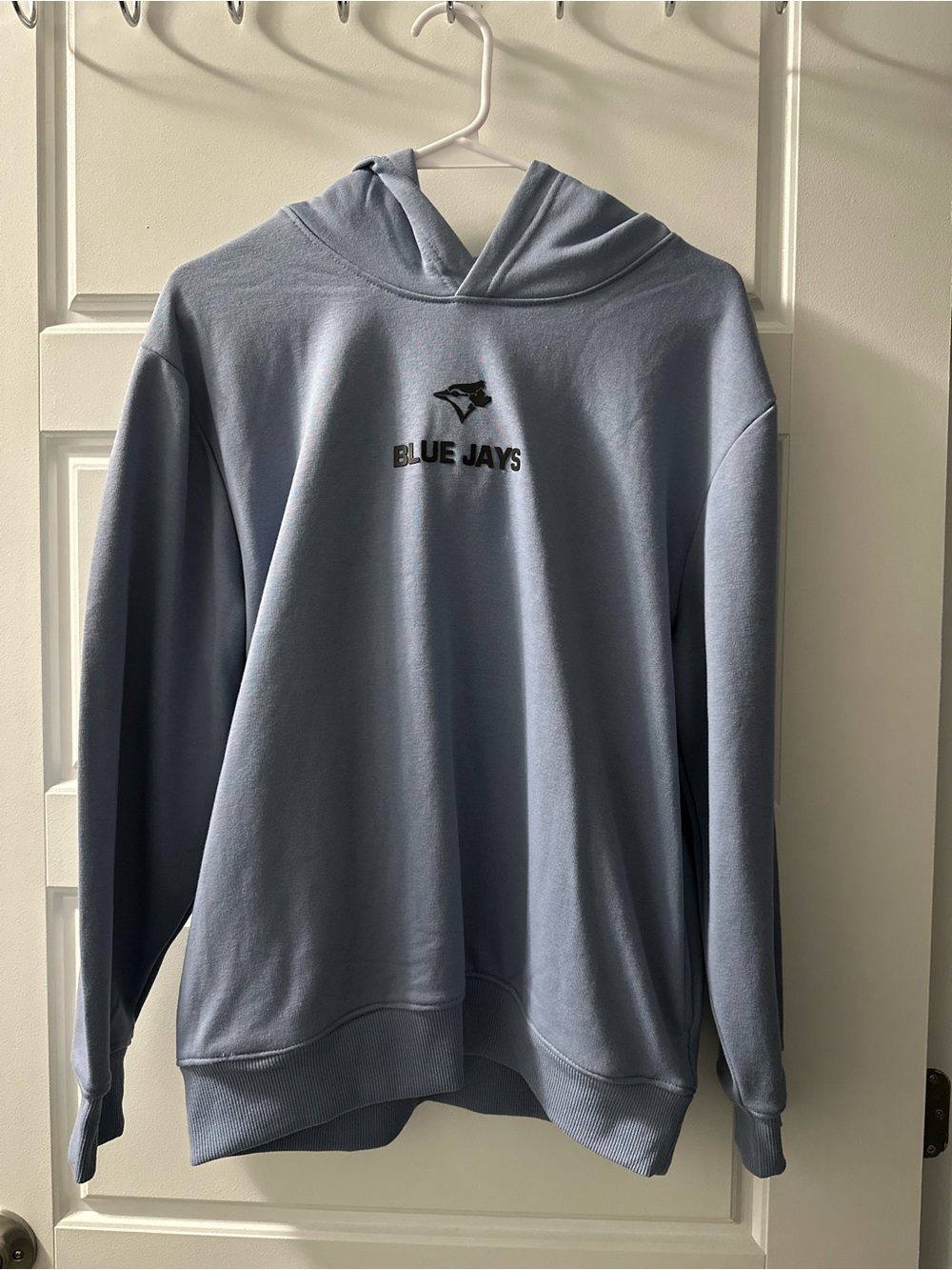 Blue Jay Light Blue Youth Hoodie Sweatshirt Size L